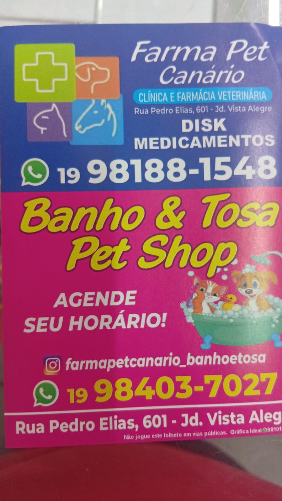 Logo Farmapet Canário